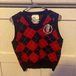 My Chemical Romance argyle sweater vest